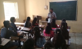 Prof. Nilesh Shinde Delivering Lecture on Human Rights